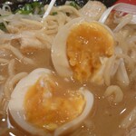 Ibaraki Tonkotsu Tonkotsuya Takana - 煮玉