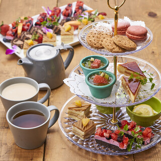 We are holding a strawberry afternoon tea plan for a limited time☆