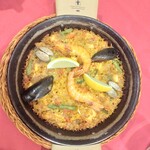 びいどろ - パエリア・魚介パエリア