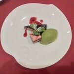 びいどろ - 自家製ケーキ2種類と季節のアイス