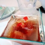 アルチザン・パティシエ・イタバシ - 透明感のある、すっきりした一品でした。