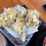 そば処たじま - デカい天ぷらで腹パソ
