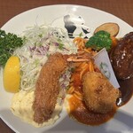 上野精養軒 本店レストラン - パンダプレート2980円