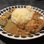 カリー河 - あいがけカレー