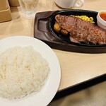 ガスト - 料理写真:サーロインステーキ　１５５０円