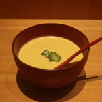 こころや - とうもろこしの冷製スープ