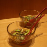 こころや - 夏野菜とじゅんさいの酢の物