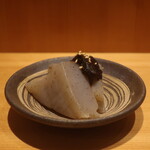 こころや - お通しのこんにゃくの味噌田楽