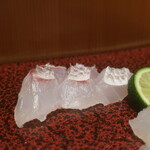 こころや - 真鯛湯霜造り