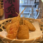 賛急屋 - 串カツ盛り合わせ