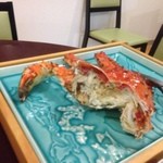 羅臼の宿　まるみ - カニは分厚く中身がズシリと