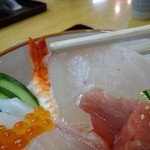 魚処 やました - ヒラス分厚～～い