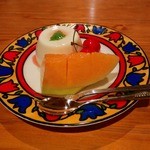 きらの宿 すばる - ミルクゼリー、フルーツ