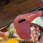 海鮮丼てんや - カンパチ