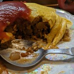 吉ひろ - オムライスの側面