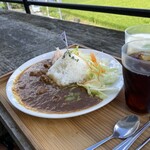 道の駅 ちはやあかさか - カレー。1,100円
