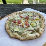 道の駅 ちはやあかさか - ピザ　1,300円