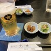 季節割烹 充味 - 料理写真:ビールとお通し