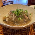 日本料理 別府 廣門 - ⑲国東半島 新生姜 無農薬有機栽培の生姜と生姜の葉と塩辛のご飯 大分 鼈餡掛け