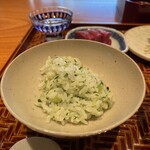 日本料理 別府 廣門 - ⑱国東半島 新生姜 無農薬有機栽培のご飯