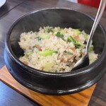 上海味道 - 塩肉と青梗菜の上海風チャーハン　1078円