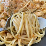 和風イタリアン ちょっと - パスタのアップ