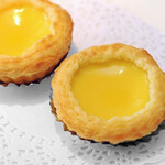 Hong Kong-style egg tarts (2 pieces)