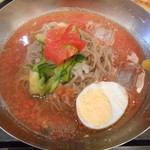韓美膳 - トマト冷麺アップ