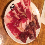 カルビとハラミ（両方タレ）