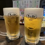 Kimboshi - 生ビール×2（税込 649円×2）評価＝○