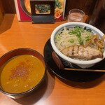 焙煎味噌ラーメン寿宝丸 - 味噌カレーつけ麺