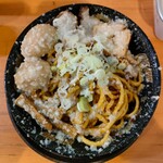 らーめん平太周 - 爆盛油脂麺 300g､味玉