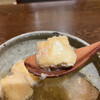 泊舟 - 料理写真:揚げ出し豆腐６００円。ふわふわの豆腐をカラッと揚げて、みぞれ入りの出汁で仕上げてあります。コスパも良く、とーっても気に入りました。