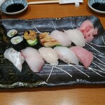 すし処 - 特上にぎり（山葵抜き）