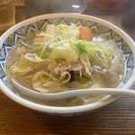 中国ラーメン揚州商人 - 今回オーダーの野菜ラーメン