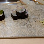 鮨徳 - 鰯の巻寿司