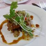 レストラン ルボワール - 若鶏のシャリアピンステーキ
            
            