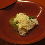 祇園 大渡 - 湯引き鰻と、削り栗の椀