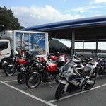 愛南 市場食堂 - 本日参加車両9台、内3名はお初です。