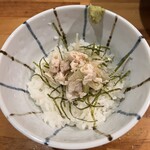 麺屋 武一 - ささみユッケご飯