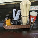 麺屋 秘蔵 - 調味料