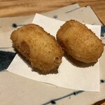 焼鳥 みずき - 鶏とトリュフのクリームコロッケ