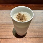 セルサルサーレ - 焼きとうもろこしの冷製ポタージュ サマー・トリュフ