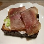 セルサルサーレ - サワードゥプレッド 枝豆 みりんかす 短角牛の生ハム