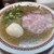 幸ちゃんラーメン  - 料理写真:味玉ラーメン(¥900) - 極細ストレート麺と豚骨スープ。見た目はオーソドックスな博多ラーメンですが、香味野菜(ニンニク?)の風味が強く、スープの味がしっかりしているのが印象的でした。
