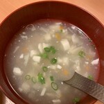 食べ放題 餃子や - あったかいスープ　コースの中の一品と言われると少し物足りない