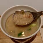 Soup Stock Tokyo - もち麦が入っています。