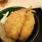 愛南 市場食堂 - 揚げ立ち、いい色ですね。