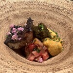 中津をにく - 【 和牛タルタル　キャビア 】