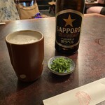 寺方蕎麦 長浦 - 黒ラベル　中瓶